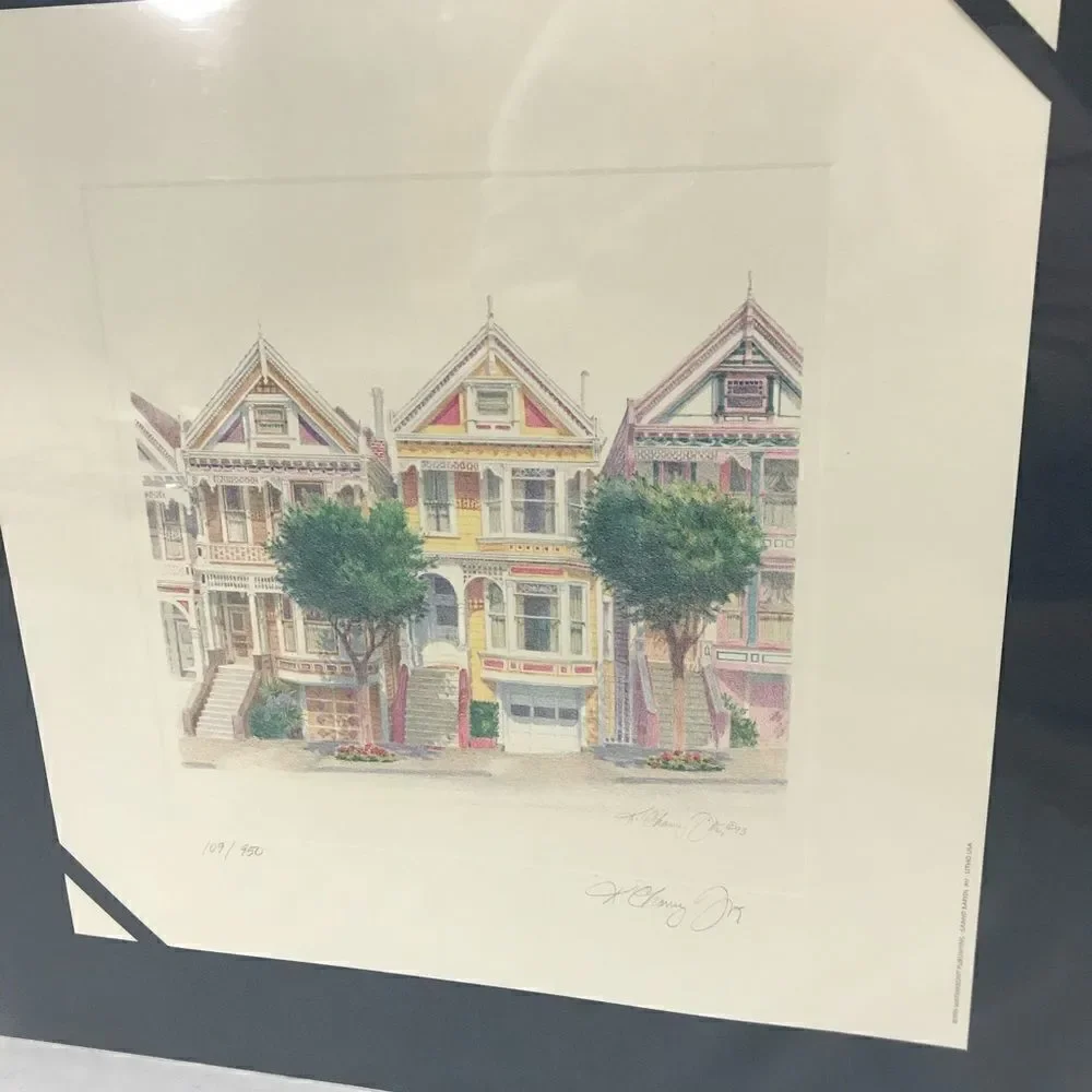 NWT Kathleen Chaney Fritz Painted Ladies Print